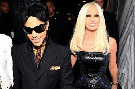 prince and donatella versace|donatella versace today.